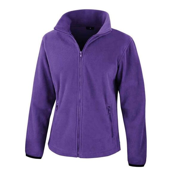 Result Core Womens/Ladies Norse Fashion Outdoor Fleece Jacket / Purple - Picture 1 of 2